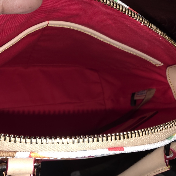 Dooney & Bourke Colorful Geometric Satchel - Picture 8 of 9